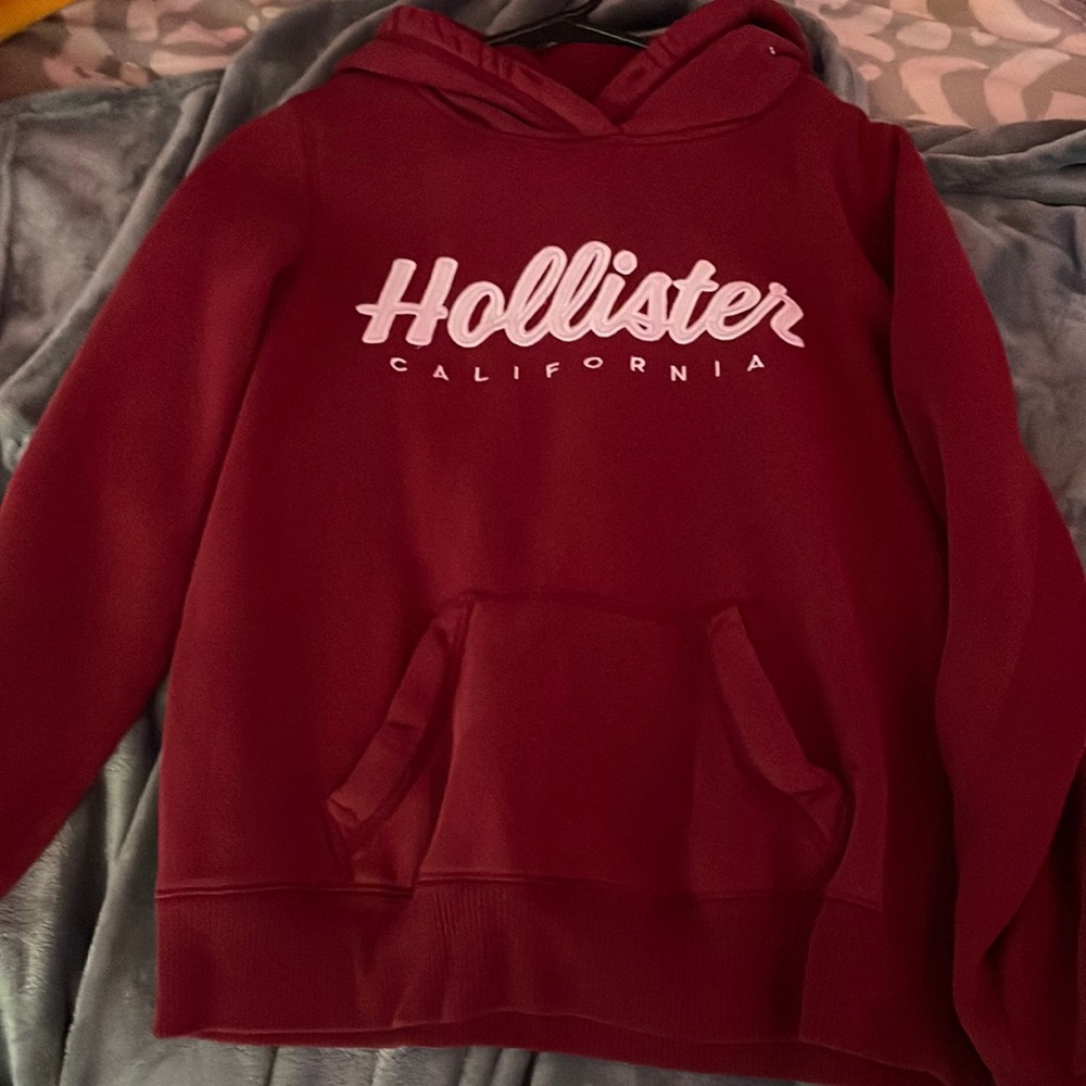 Red Hollister Hoodie